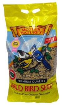 a bag of Mother Nature's wild bird seed