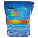 Back view of Equinox Horse Cookies showing product label on white background