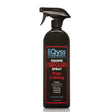 Front view of EQyss Equine Crib Guard Spray on a white background for horse grooming