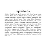 List of ingredients in Feline Greenies SmartBites Healthy Chicken Cat Treats
