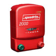 A front view part of Speedrite Fence Energizer Electric Fence 2000 Dual Powered 20 Mile on a white background