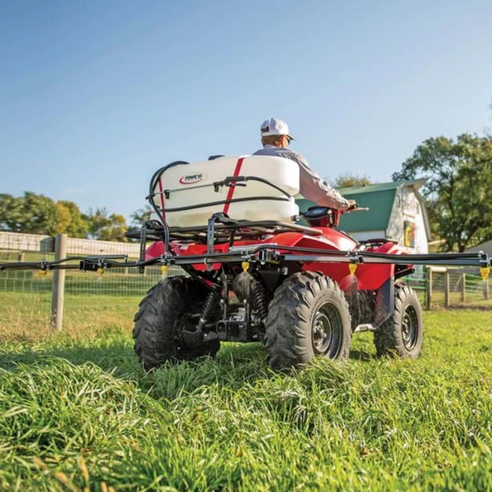 atv herbicide sprayers ATV Mounted Weed Sprayer #5 Rental – Purity Feed