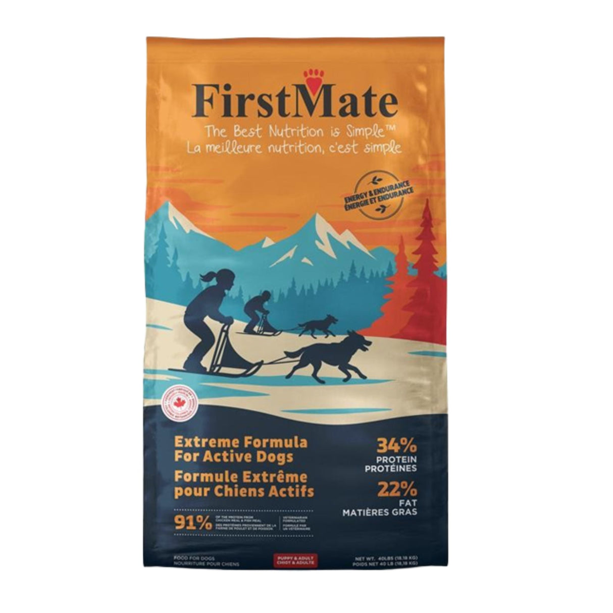First Mate Extreme Formula Dry Dog Food | 40lb