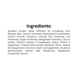 List of Ingredients of FirstMate Cage-Free Chicken & Rice Cat Food