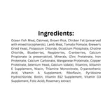 List of ingredients of FirstMate large breed adult and puppy