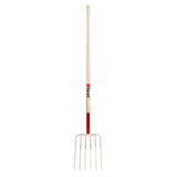 Front view of Garant Manure Fork on a white background