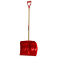 A close-up view of the Garant snow shovel on a white background