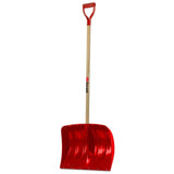 A close-up view of the Garant snow shovel on a white background