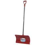 Close-up view of Garant Nordic snow pusher on a white background