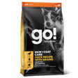 A front view of Go! Solutions Dog Food, Skin and Coat Care Duck with Grains 22lb bag