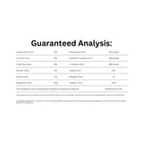 Guaranteed Analysis section of Go! Solutions Weight Management and Joint Care Salmon Dry Dog Food, 3.5lb