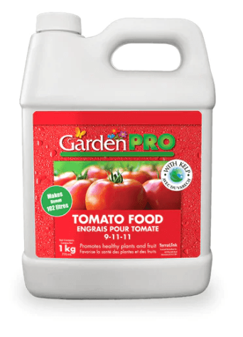 Garden Pro Tomato Food Fertilizer 9-11-11 + Kelp