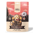 Front view of Hamel’s Pork Liver Dog Treats on a white background