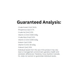 Guaranteed Analysis label of Hi-Pro Feeds 18% All Purpose Laying Poultry Pellets