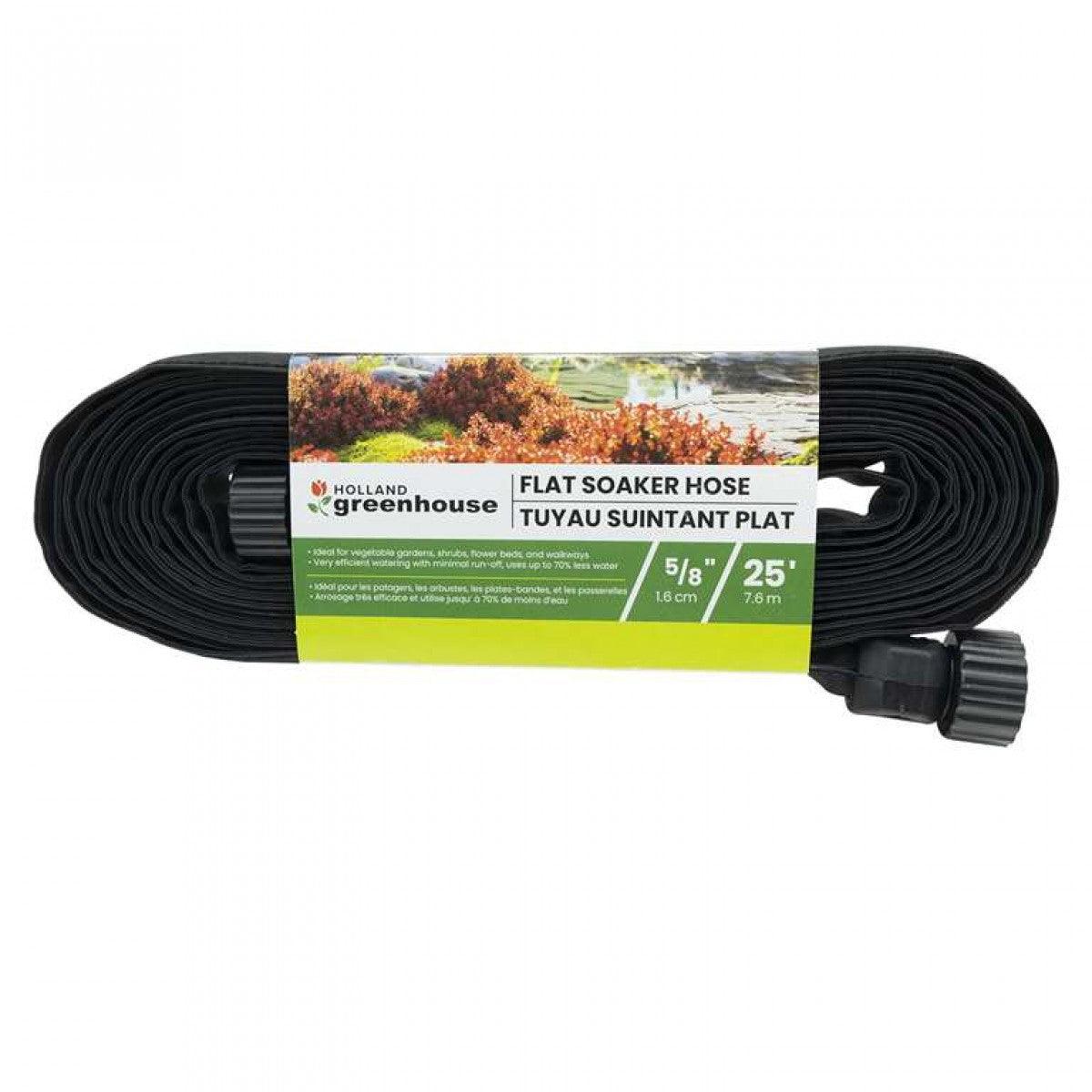 Holland Greenhouse Flat Soaker Hose 25' x 5/8"