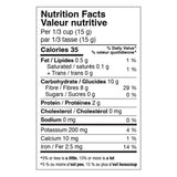 Guaranteed Analysis of Rogers Food All-Natural Wheat Bran Horse Feed showing nutritional values