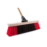 Flexsweep 24" Push Broom - Coarse Bristle Heavy-Duty Sweeper