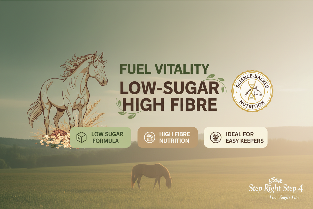 Step Right | Step 4 Low-Sugar Lite | High Fibre | Horse Feed