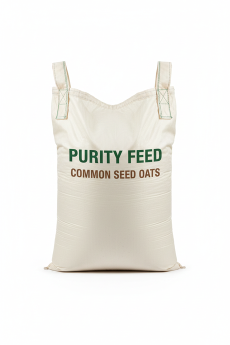 Purity Feed Common Seed Oats 1000 kg Mini Bulk Bag