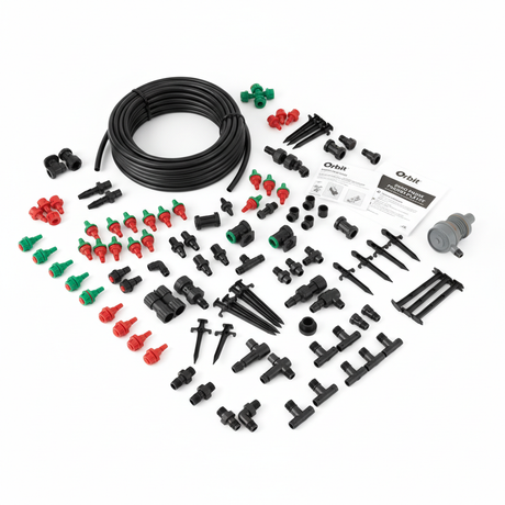Orbit Patio & Potted Plant Drip Irrigation Kit - Complete System Components