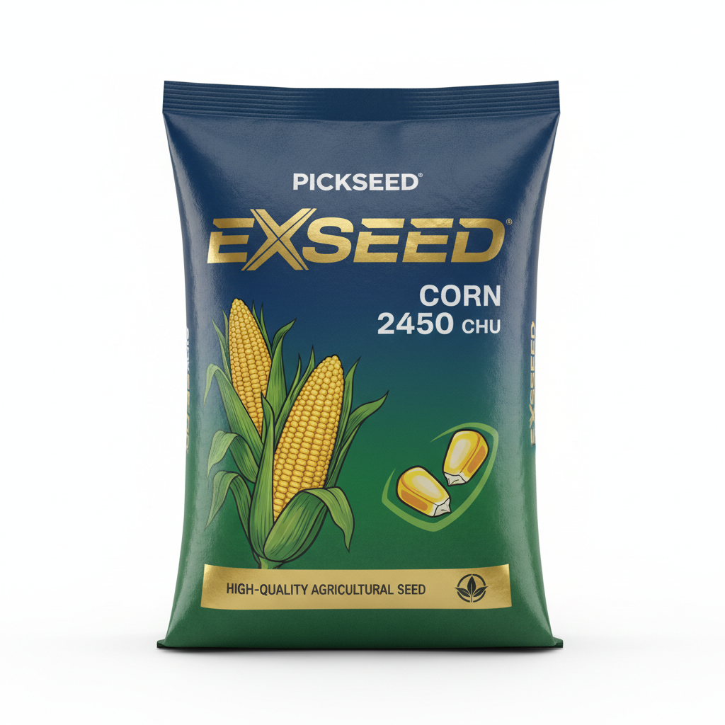 PICKSEED EXSEED Corn 2450 CHU premium hybrid corn seed bag