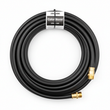 Dramm ColorStorm Black Garden Hose 5/8 inch x 50 feet with solid brass fittings