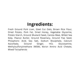 List of ingredients of Jay’s Tid Bits Hip Joint Peanut Butter Dog Treats