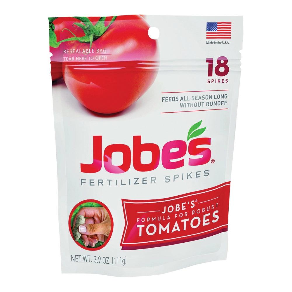 Jobes Tomato Fert Spikes 18/Pkg 8-24-8/6-18-6