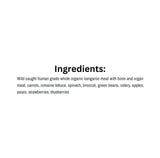 Ingredients list of K9 Choice Complete Cuisine Frozen 20lb Plus Kangaroo Dog Food