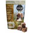 A front view of K9 Choice Complete Cuisine Frozen Plus Rabbit Dog Food on a white background