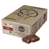 A front view of K9 Choice Frozen Meat and Bone Only 20lb Just Beef Dog Food on a white background
