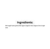 Ingredients of K9 Choice Just Kangaroo Dog Food 20lb