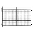 A front view of a mesh livestock panel for sheep and goats, 7x54 inches, on a white background.