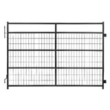 A front view of a mesh livestock panel for sheep and goats, 7x54 inches, on a white background.
