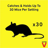 Victor Tin Cat Clear Top Live Mouse Trap