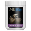 Front view of 500g Mad Barn Optimum Probiotic horse feed supplement on a white background