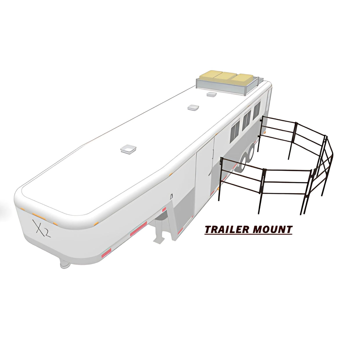 2W Lindsay Sears Travel Panels | Portable Foldable Horse Panels ...