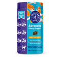 Front view of Naturvet Advanced Allergy Support dog supplements bottle on a white background