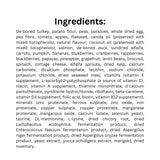 List of ingredients in Now Fresh Grain Free Turkey Salmon Duck Dog Food