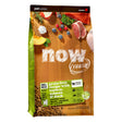 Front view of Now Fresh Small Breed Turkey, Salmon & Duck Dog Food on a white background
