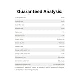 Guaranteed Analysis of Nutrience Grain Free Dog Food, Chicken, Turkey & Herring recipe