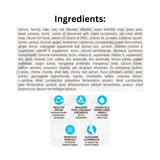 List of Ingredients of Nutrience Ocean Fish Grain Free Dog Food with icons