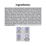 List of ingredients in Nutrience Infusion Adult Weight Control Chicken Cat Food with icons