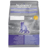 Back view of Nutrience Infusion Adult Weight Control Chicken Cat Food on a white background