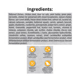 List of Ingredients of Nutrience Infusion Healthy Adult Large Breed Chicken Dog Food