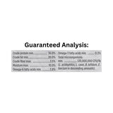 Guaranteed Analysis of Nutrience Infusion Healthy Kitten Chicken Cat Food