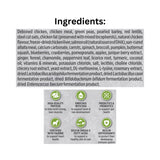 List of Ingredients of Nutrience Infusion Healthy Puppy Chicken Dog Food with icons