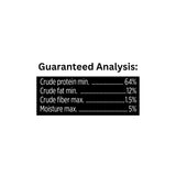 Guaranteed Analysis of Nutrience SubZero Freeze Dried Beef Pork and Lamb Cat Treat