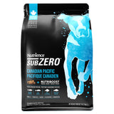 Front view of Nutrience SubZero Canadian Pacific grain-free high protein dog food on a white background
