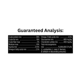 Guaranteed analysis of Nutrience SubZero Fraser Valley grain-free high protein dog food

